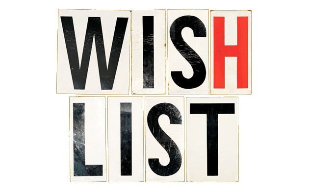 Jamie Azzopardi's Wish List