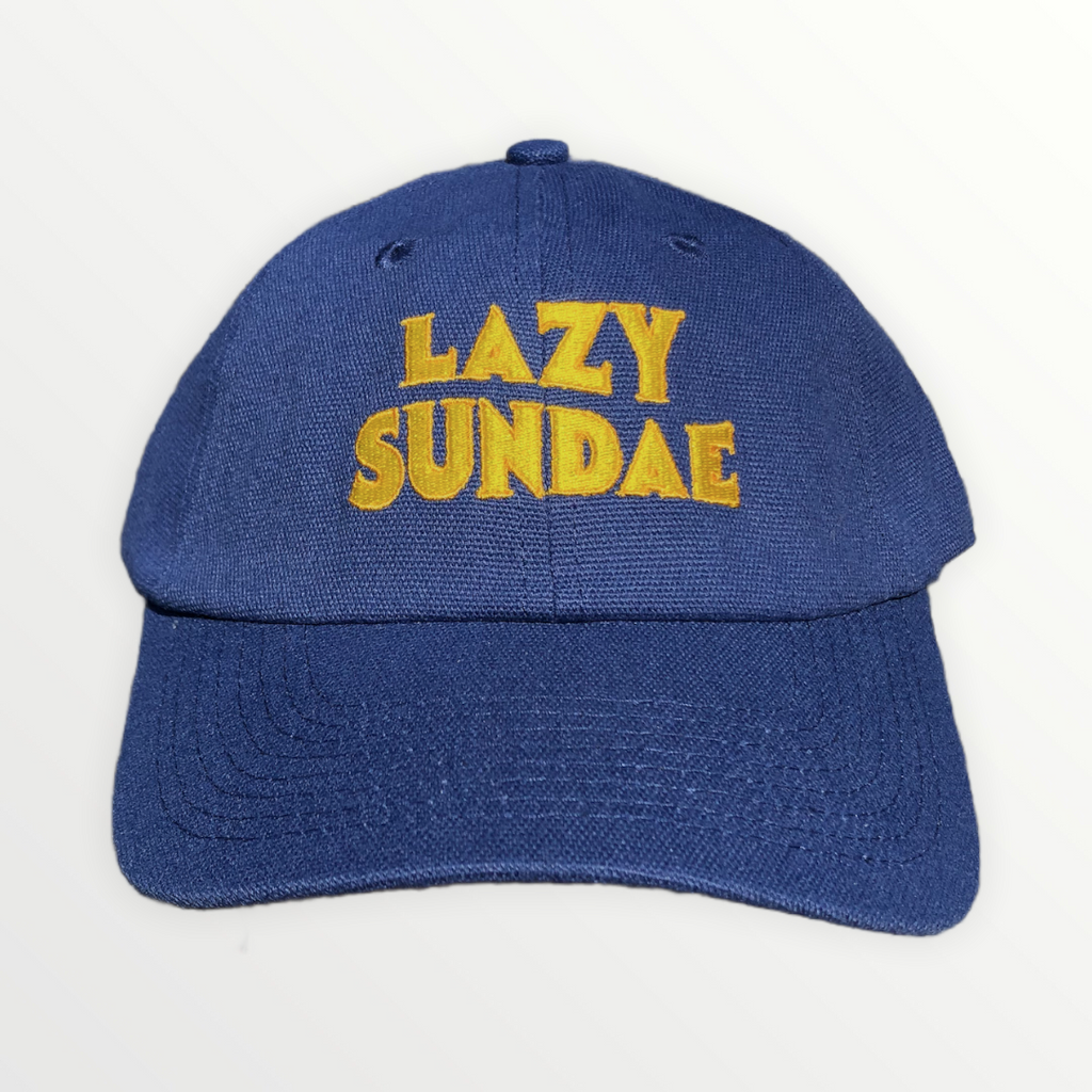 lazy sundae blue cap